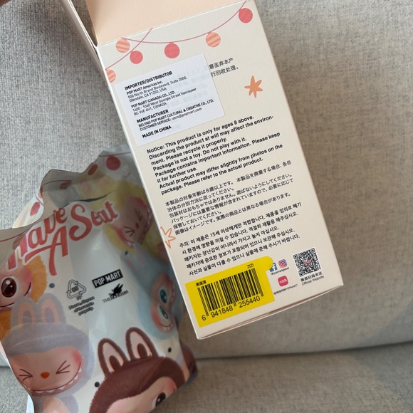 Authentic Pop Mart Labubu ZIZI The Monsters Have A Seat Plush - Picture 4 of 9